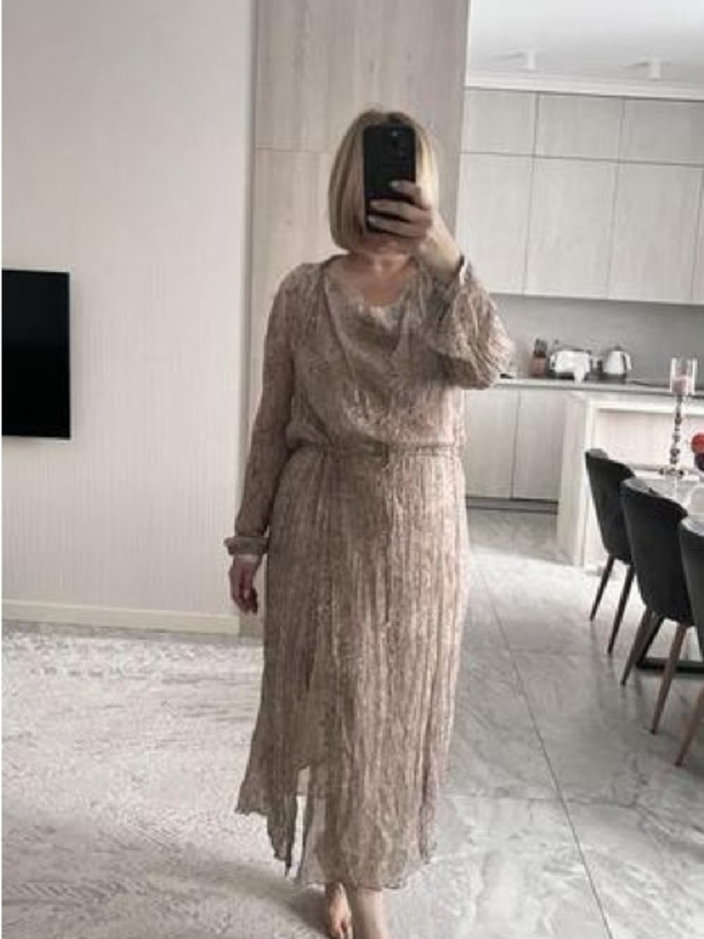 ZARA midi dress